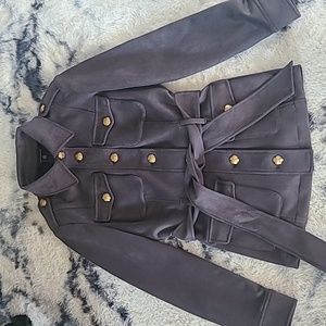 Ultra Suede Safari Jacket